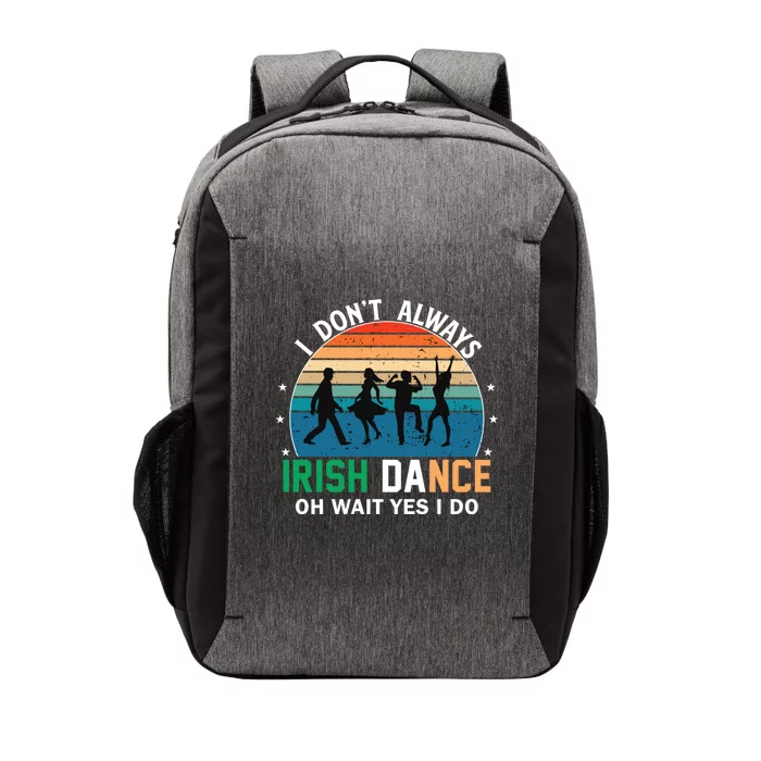 St Patricks Day Dance Gift Vector Backpack