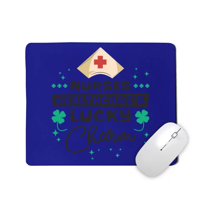 St Patrick's Day Nurse Healthcare Clover Saint Paddy Gift Mousepad