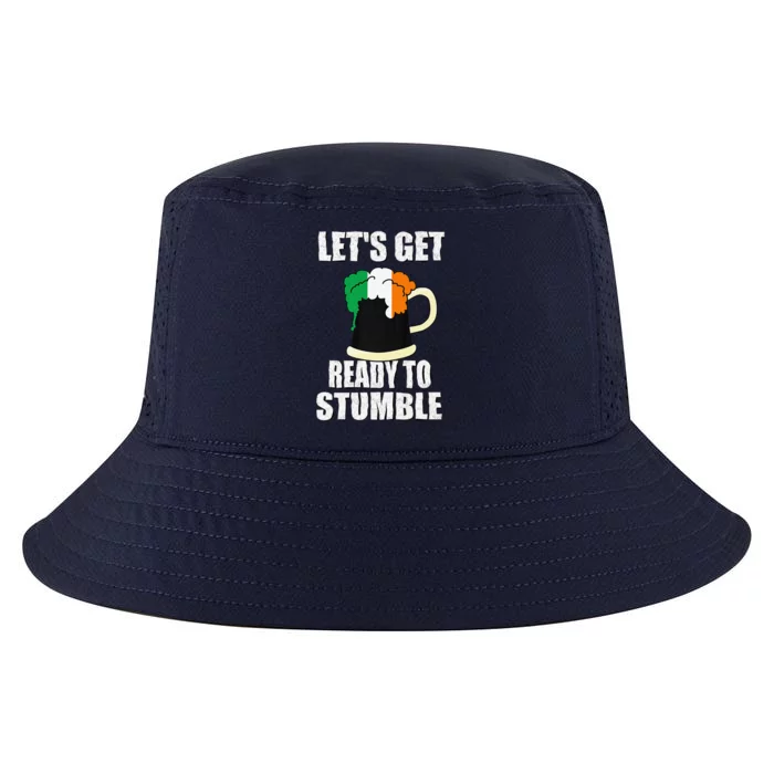 Saint Patrick's Day Gift Lets Get Ready To Stumble Cool Comfort Performance Bucket Hat