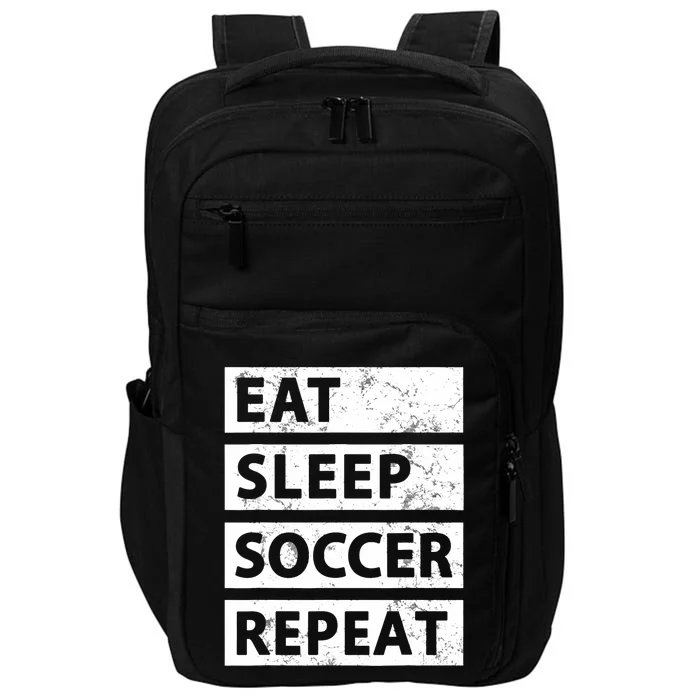 Soccer Player Eat Sleep Soccer Impact Tech Backpack