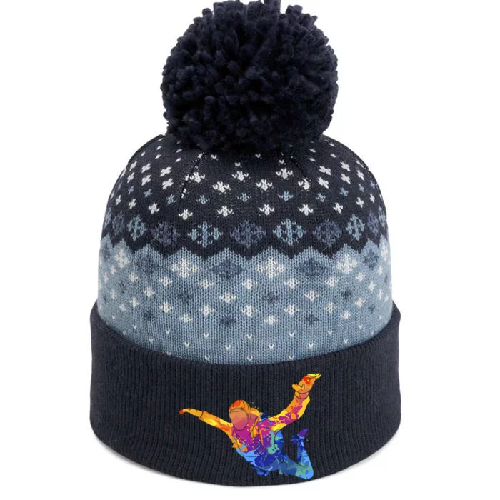 Skydiving Parachutust Extreme Sport The Baniff Cuffed Pom Beanie