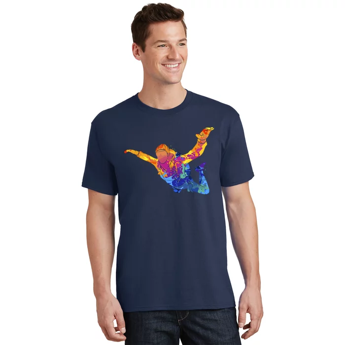 Skydiving Parachutust Extreme Sport T-Shirt