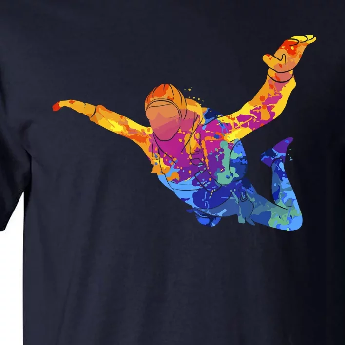 Skydiving Parachutust Extreme Sport Tall T-Shirt