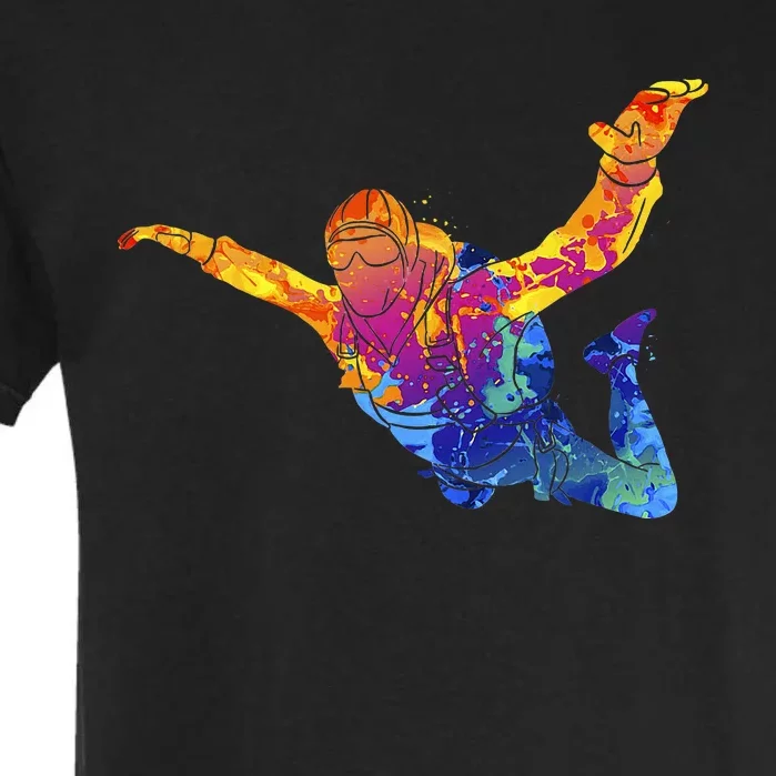 Skydiving Parachutust Extreme Sport Garment-Dyed Heavyweight T-Shirt