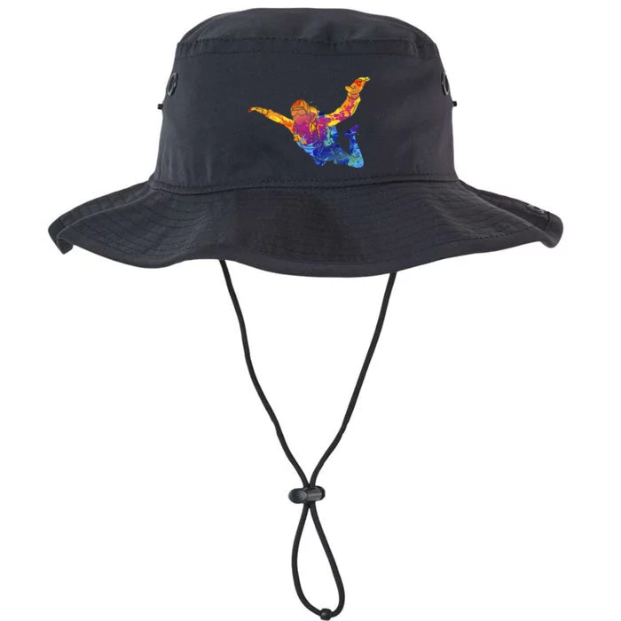 Skydiving Parachutust Extreme Sport Legacy Cool Fit Booney Bucket Hat