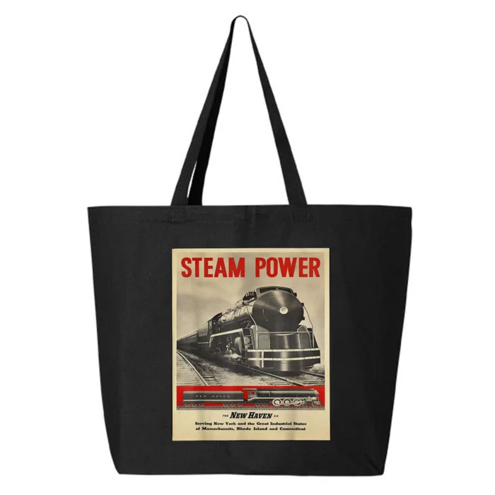 Steam Power Engine Train 25L Jumbo Tote