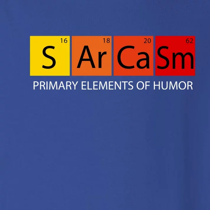 Sarcasm Primary Elements Of Humor Toddler Long Sleeve Shirt