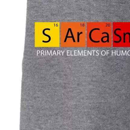 Sarcasm Primary Elements Of Humor Doggie 3-End Fleece Hoodie