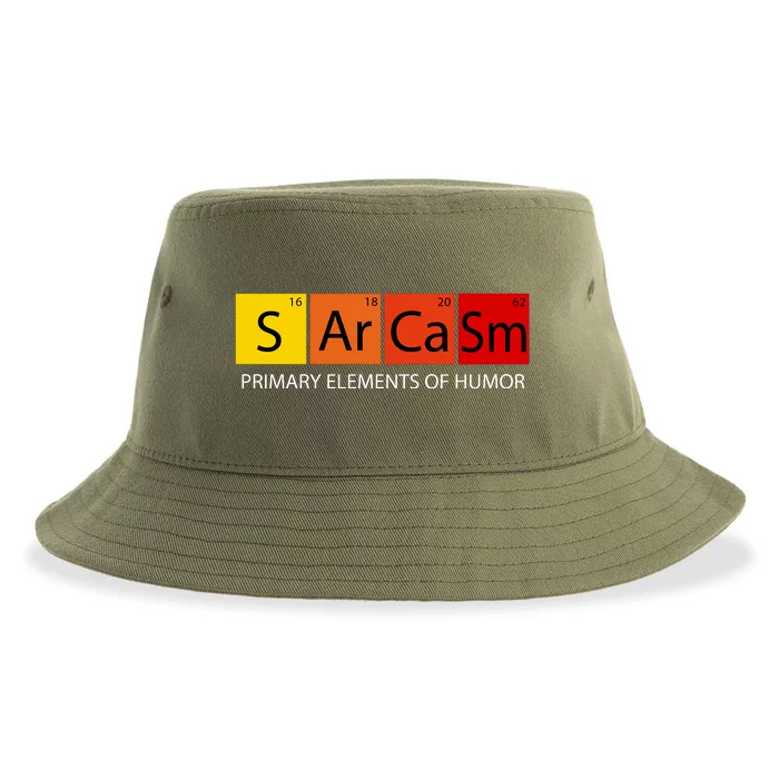 Sarcasm Primary Elements Of Humor Sustainable Bucket Hat