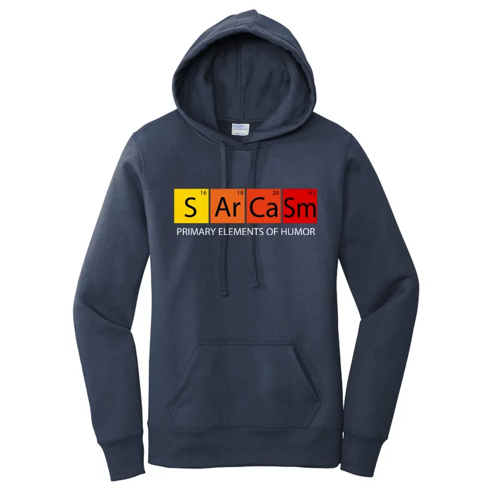 Sarcasm Primary Elements Of Humor Women's Pullover Hoodie