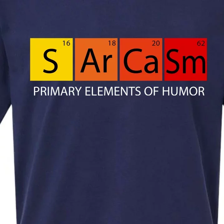 Sarcasm Primary Elements Of Humor Sueded Cloud Jersey T-Shirt