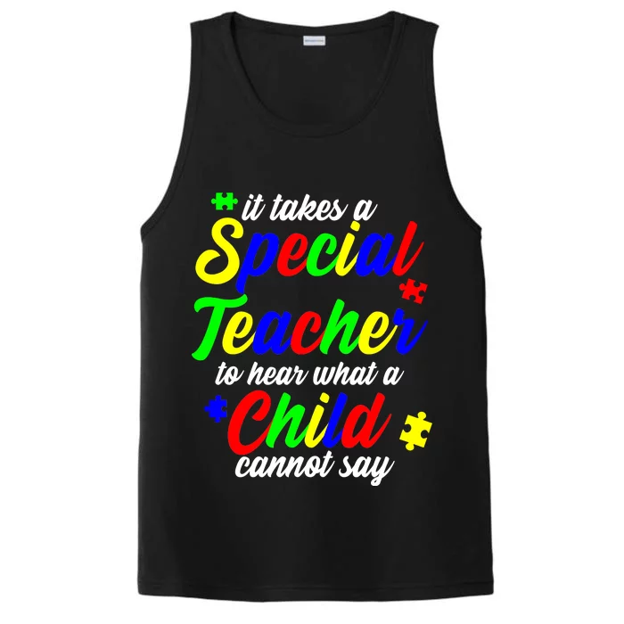 Special Autism Teacher Performance Tank