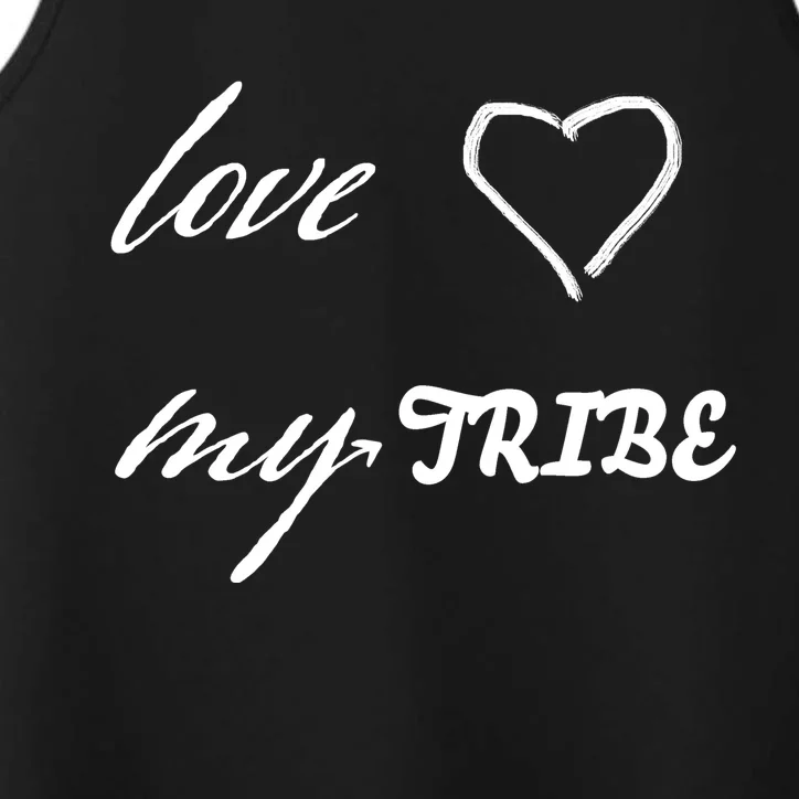 Special Needs Awareness Support Love My Tribe Performance Tank