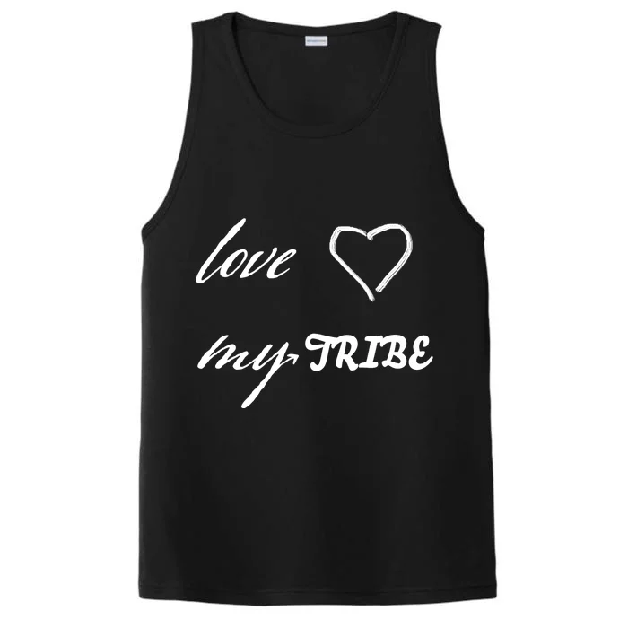 Special Needs Awareness Support Love My Tribe Performance Tank