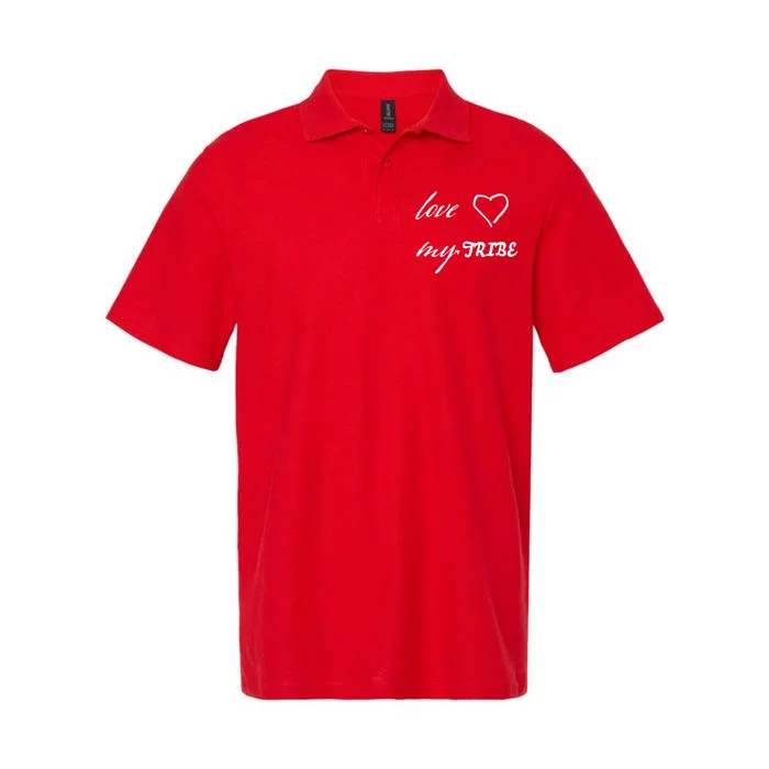 Special Needs Awareness Support Love My Tribe Softstyle Adult Sport Polo