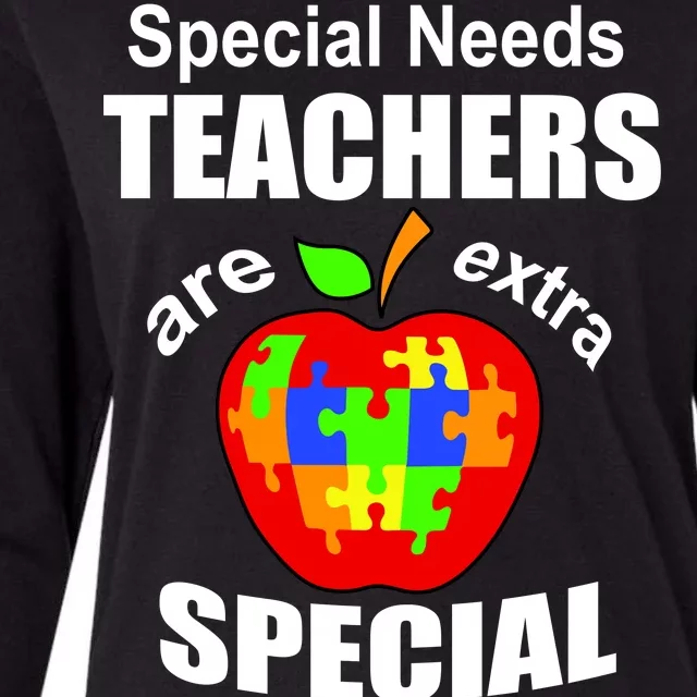 Special Needs Teachers Are Extra Special Womens Cotton Relaxed Long Sleeve T-Shirt