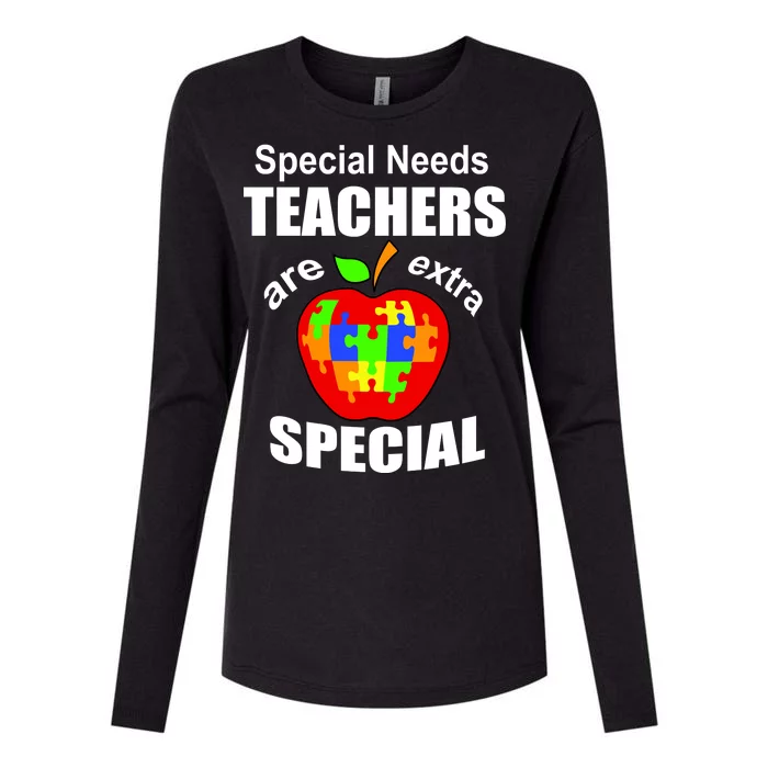 Special Needs Teachers Are Extra Special Womens Cotton Relaxed Long Sleeve T-Shirt