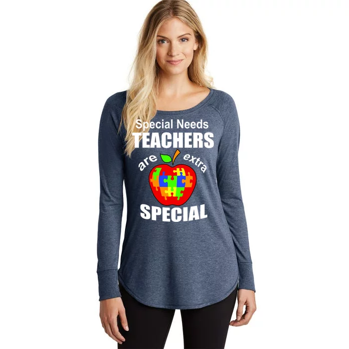 Special Needs Teachers Are Extra Special Women's Perfect Tri Tunic Long Sleeve Shirt