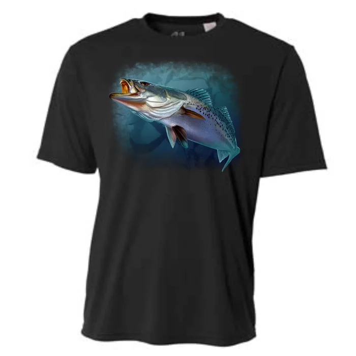 Speck Trout Fish Cooling Performance Crew T-Shirt