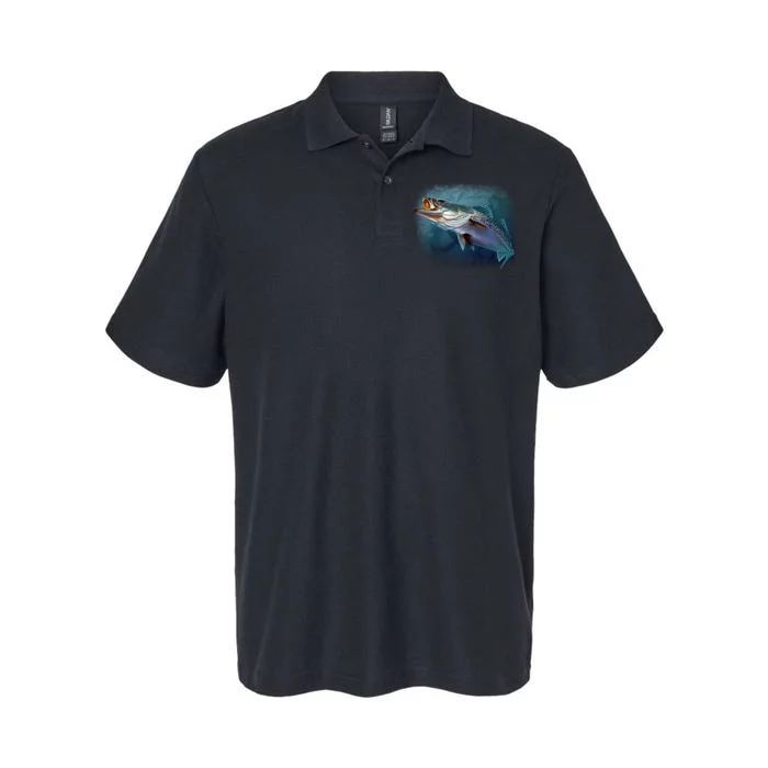 Speck Trout Fish Softstyle Adult Sport Polo