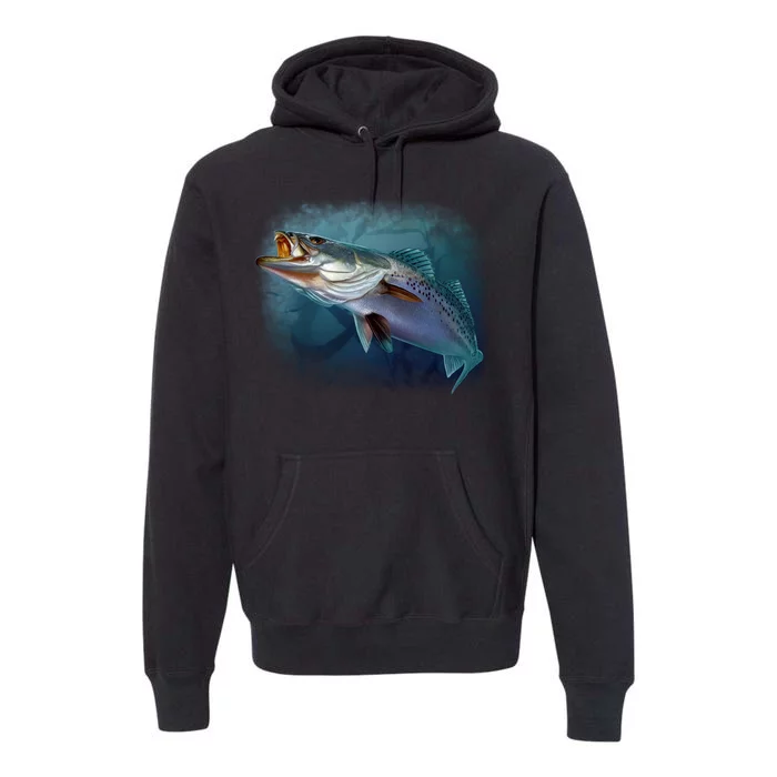 Speck Trout Fish Premium Hoodie