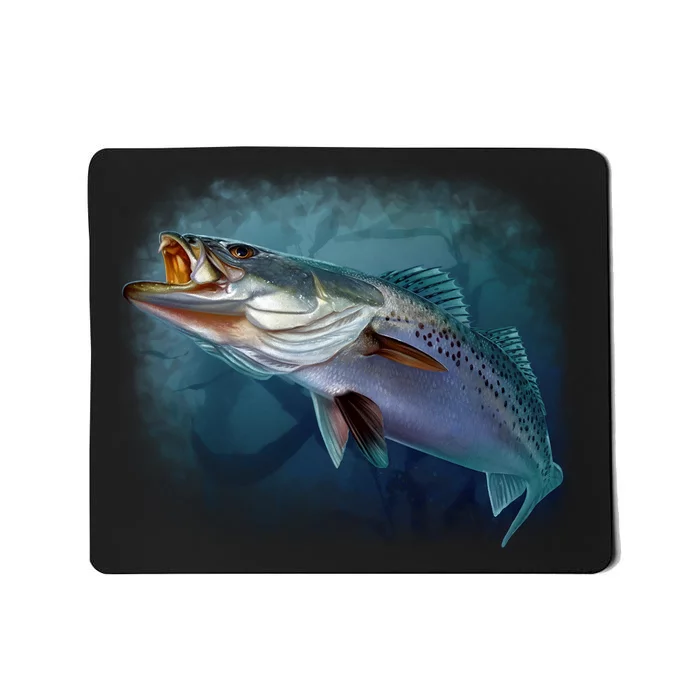 Speck Trout Fish Mousepad