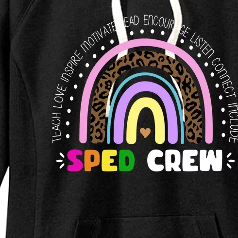 Sped Crew Special Ed Women's Fleece Hoodie