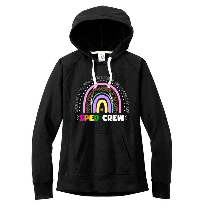 Sped Crew Special Ed Women's Fleece Hoodie