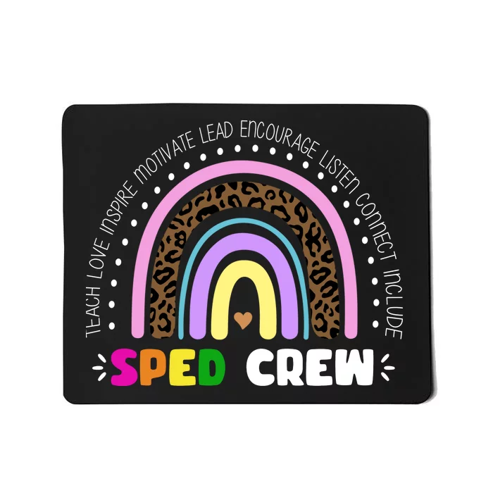 Sped Crew Special Ed Mousepad