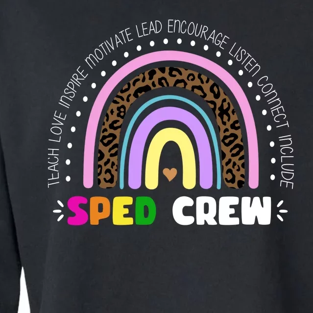 Sped Crew Special Ed Cropped Pullover Crew