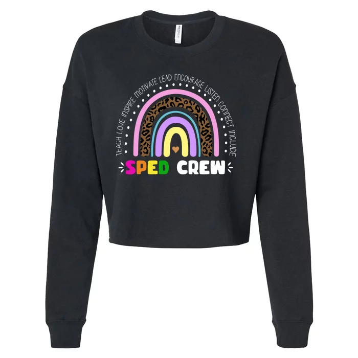 Sped Crew Special Ed Cropped Pullover Crew