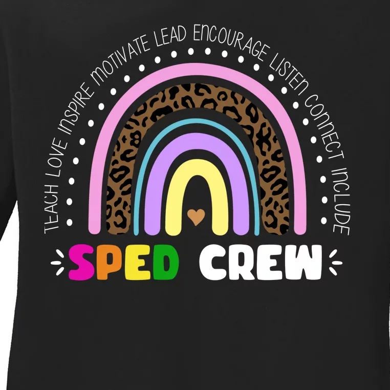 Sped Crew Special Ed Ladies Long Sleeve Shirt