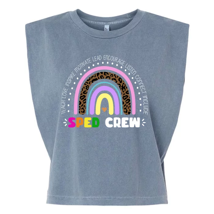 Sped Crew Special Ed Garment-Dyed Women's Muscle Tee