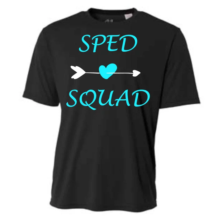 Sped Squad Special Education Teacher Cooling Performance Crew T-Shirt