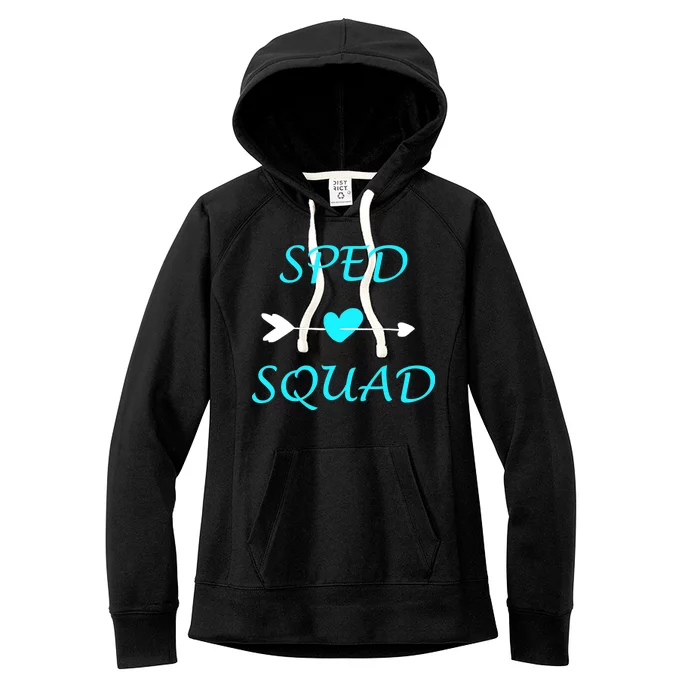 Sped Squad Special Education Teacher Women's Fleece Hoodie