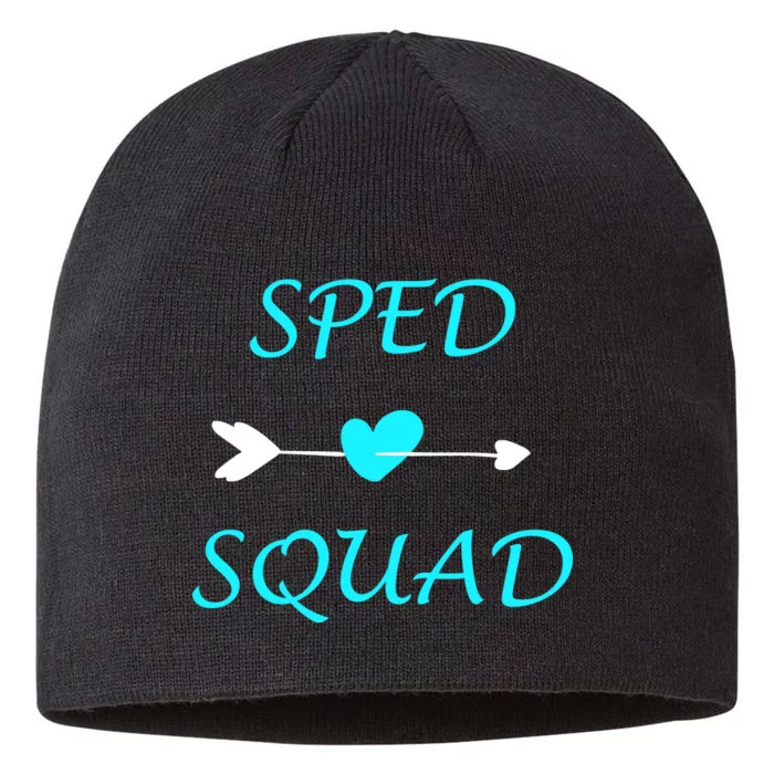 Sped Squad Special Education Teacher 8 1/2in Sustainable Knit Beanie