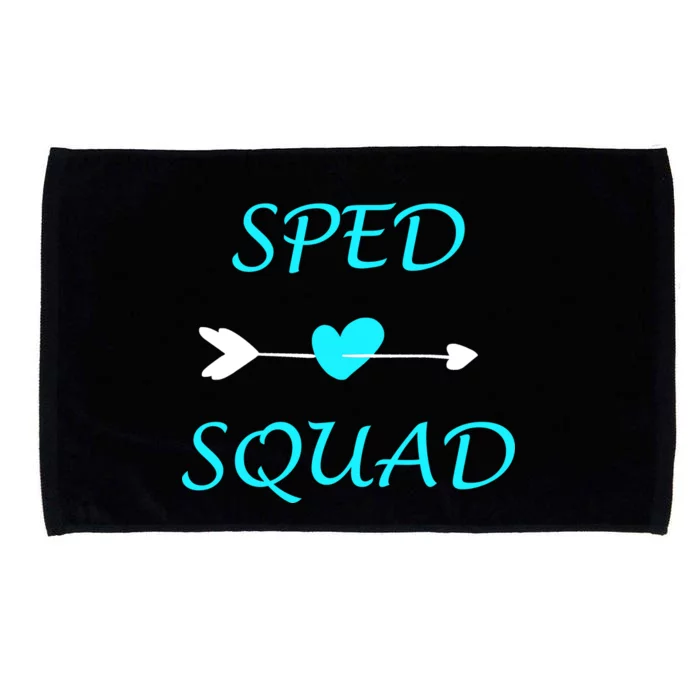 Sped Squad Special Education Teacher Microfiber Hand Towel