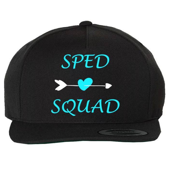 Sped Squad Special Education Teacher Wool Snapback Cap