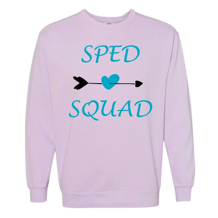 Sped Squad Special Education Teacher Garment-Dyed Sweatshirt