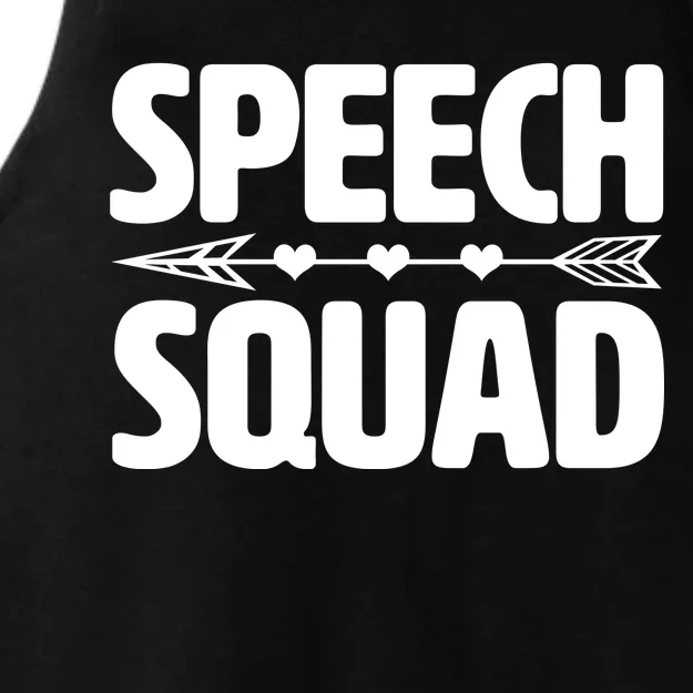 Speech Squad Ladies Tri-Blend Wicking Tank