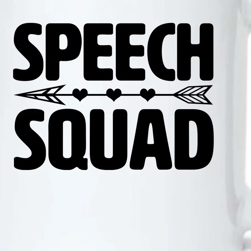 Speech Squad Black Color Changing Mug