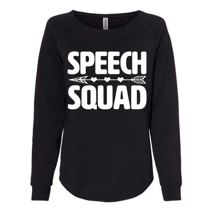 Speech Squad Womens California Wash Sweatshirt