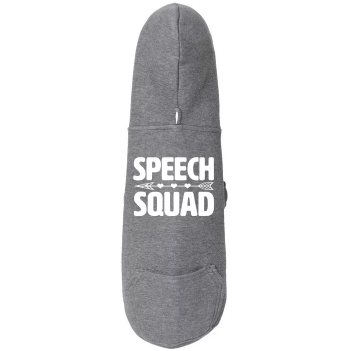 Speech Squad Doggie 3-End Fleece Hoodie