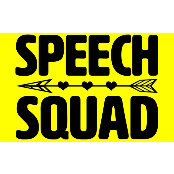 Speech Squad Bumper Sticker