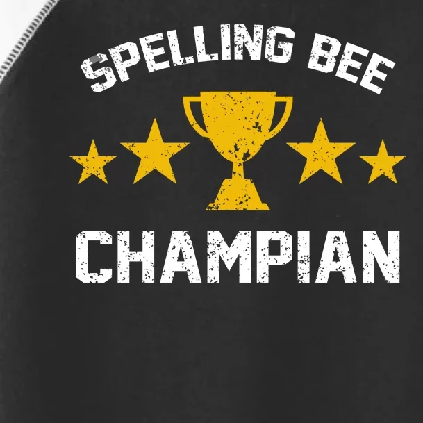 Spelling Bee Champian Funny Toddler Fine Jersey T-Shirt