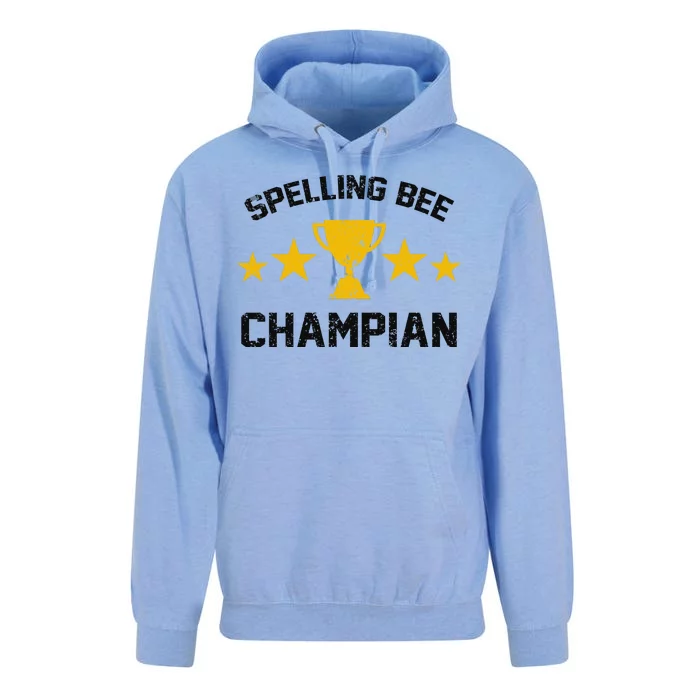 Spelling Bee Champian Funny Unisex Surf Hoodie