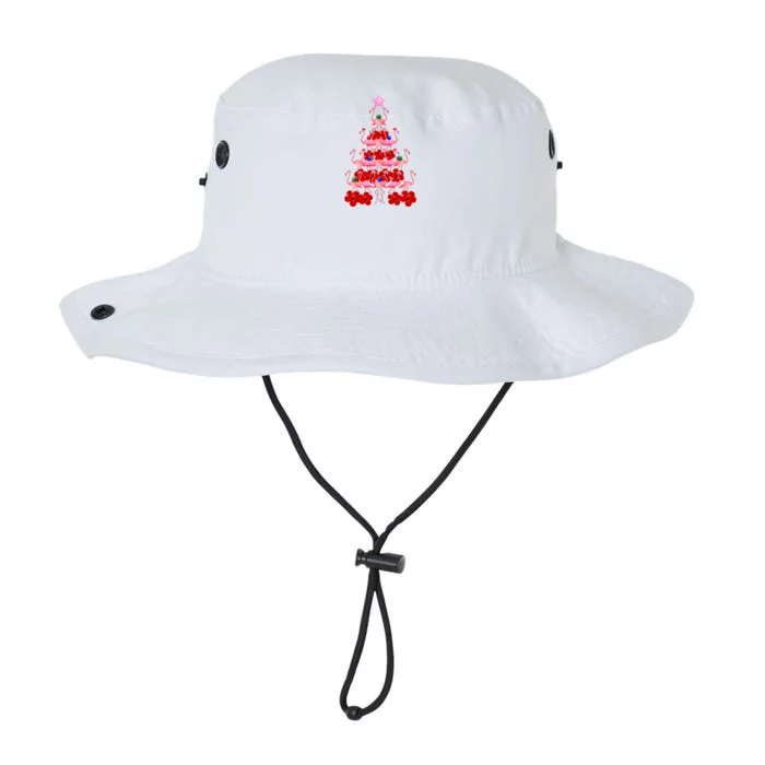 Santa Pink Flamingo Christmas Tree Cool Gift Legacy Cool Fit Booney Bucket Hat