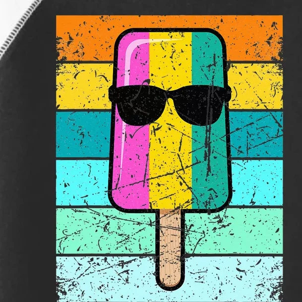 Summer Popsicle Funny Ice Cream Beach Pool Party Toddler Fine Jersey T-Shirt