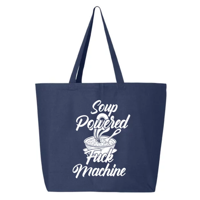 Soup Powered Fck Machine Funny Soup Design 25L Jumbo Tote