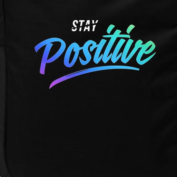 Stay Positive | Funny Math Clothes Impact Tech Backpack